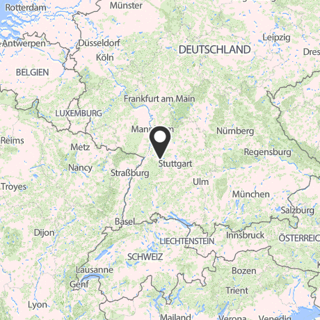 Veranstaltungsorte in Kartenansicht