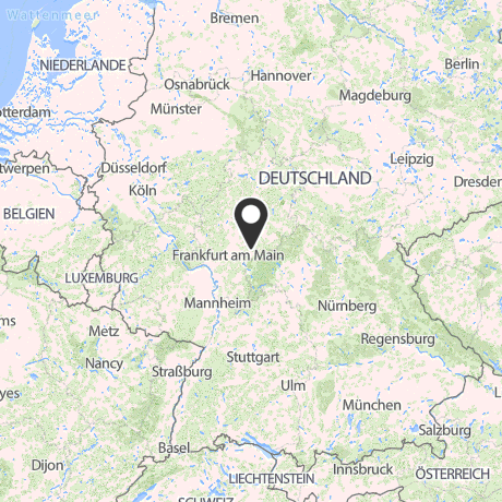 Veranstaltungsorte in Kartenansicht