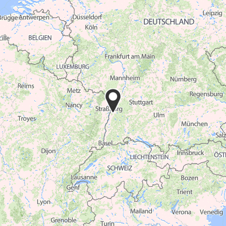 Veranstaltungsorte in Kartenansicht