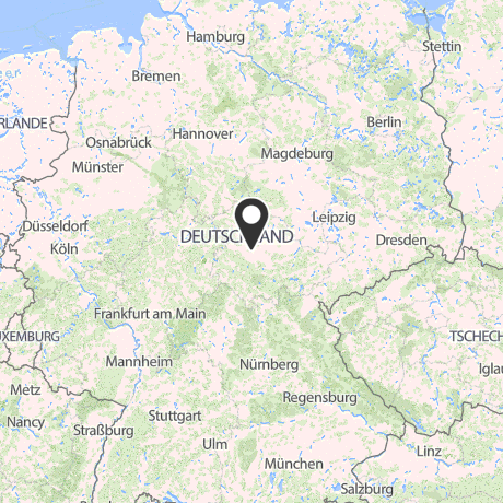 Veranstaltungsorte in Kartenansicht
