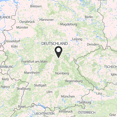 Veranstaltungsorte in Kartenansicht