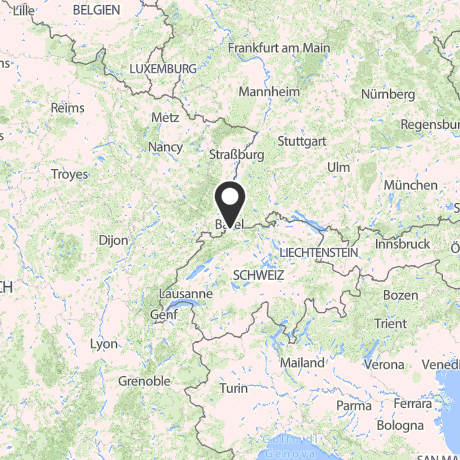 Veranstaltungsorte in Kartenansicht