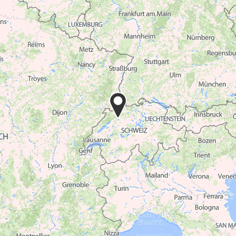 Veranstaltungsorte in Kartenansicht