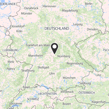 Veranstaltungsorte in Kartenansicht