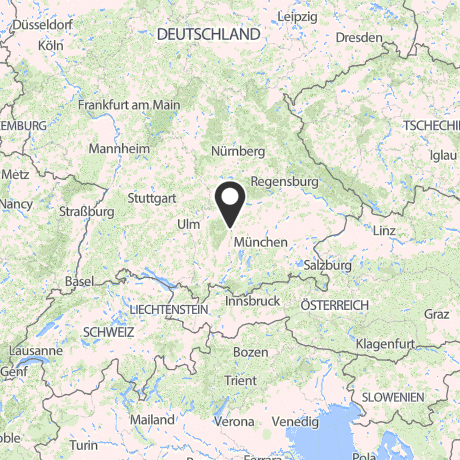 Veranstaltungsorte in Kartenansicht
