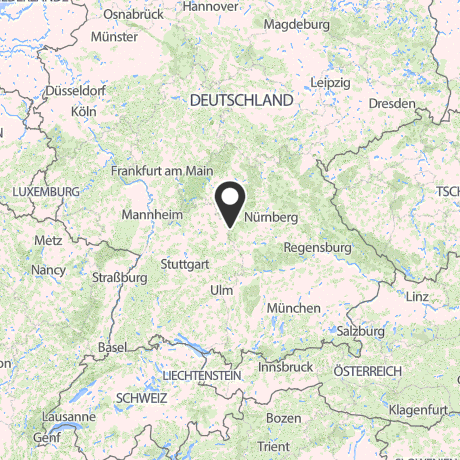 Veranstaltungsorte in Kartenansicht