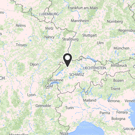 Veranstaltungsorte in Kartenansicht