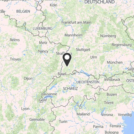 Veranstaltungsorte in Kartenansicht