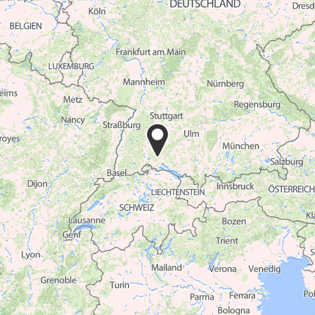 Veranstaltungsorte in Kartenansicht