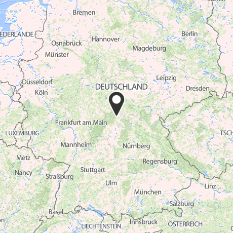 Veranstaltungsorte in Kartenansicht