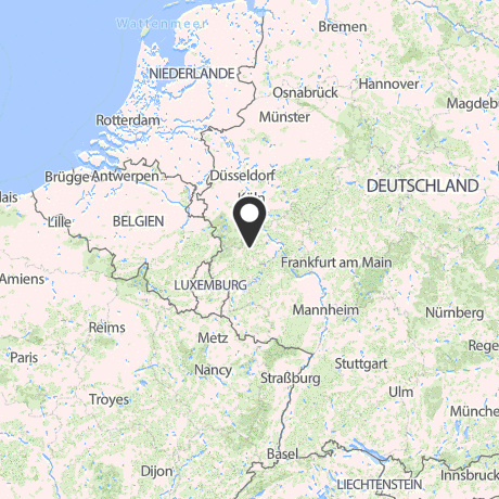 Veranstaltungsorte in Kartenansicht