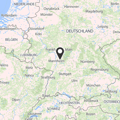 Veranstaltungsorte in Kartenansicht