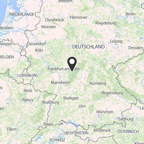 Veranstaltungsorte in Kartenansicht