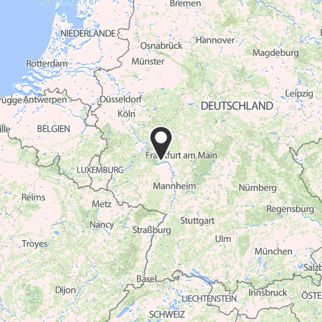 Veranstaltungsorte in Kartenansicht