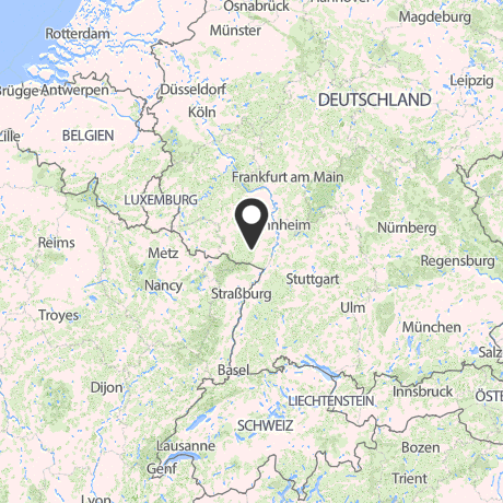 Veranstaltungsorte in Kartenansicht