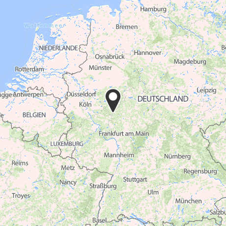 Veranstaltungsorte in Kartenansicht
