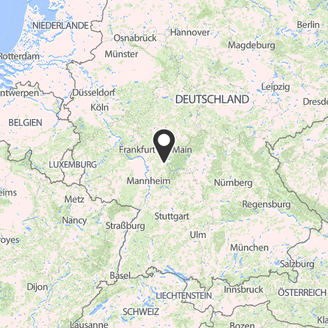 Veranstaltungsorte in Kartenansicht