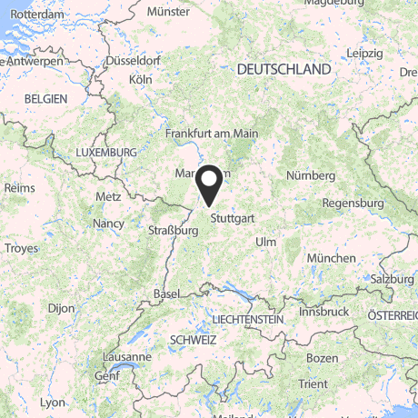 Veranstaltungsorte in Kartenansicht
