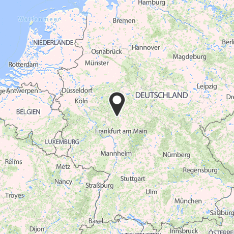 Veranstaltungsorte in Kartenansicht