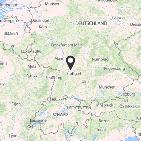Veranstaltungsorte in Kartenansicht