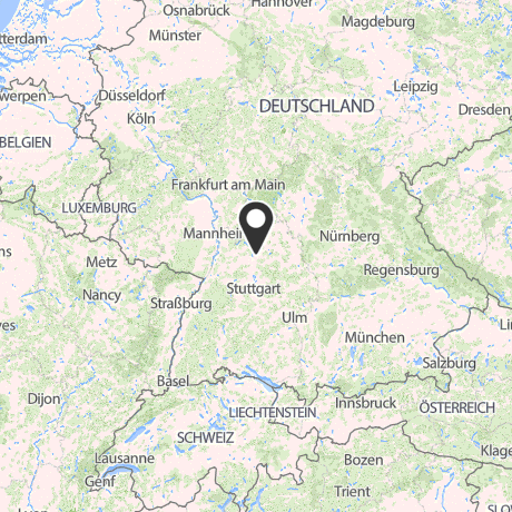 Veranstaltungsorte in Kartenansicht