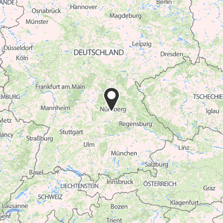 Veranstaltungsorte in Kartenansicht