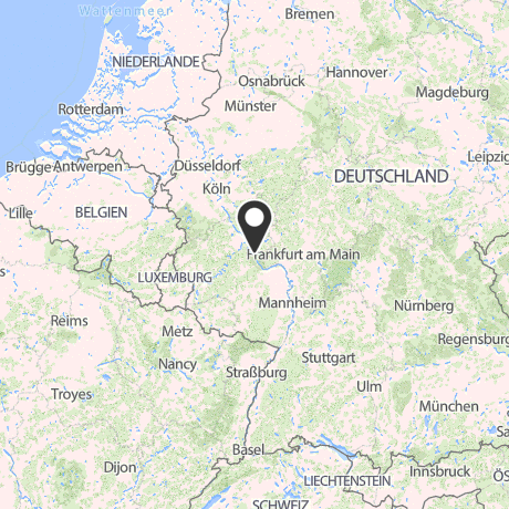 Veranstaltungsorte in Kartenansicht