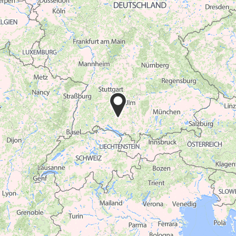 Veranstaltungsorte in Kartenansicht