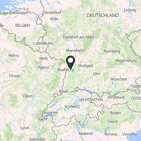 Veranstaltungsorte in Kartenansicht