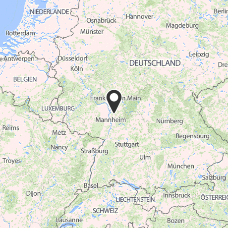 Veranstaltungsorte in Kartenansicht