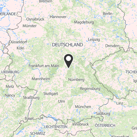 Veranstaltungsorte in Kartenansicht