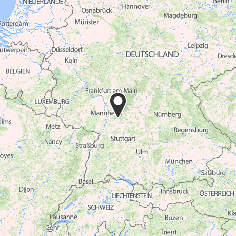 Veranstaltungsorte in Kartenansicht