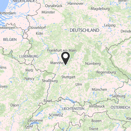Veranstaltungsorte in Kartenansicht