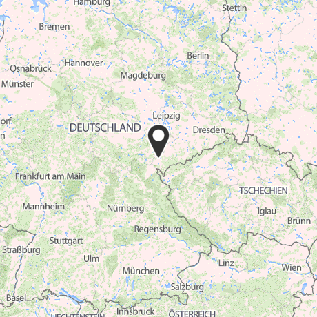 Veranstaltungsorte in Kartenansicht