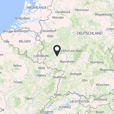 Veranstaltungsorte in Kartenansicht