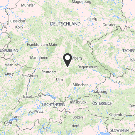 Veranstaltungsorte in Kartenansicht