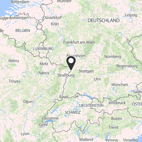 Veranstaltungsorte in Kartenansicht