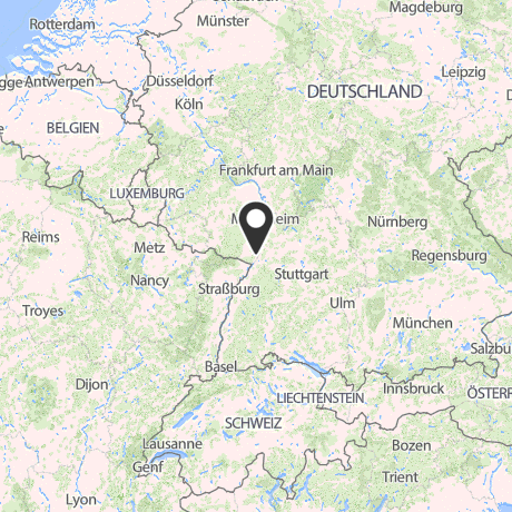 Veranstaltungsorte in Kartenansicht