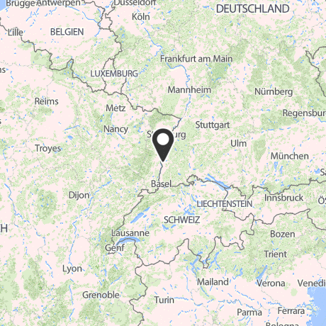 Veranstaltungsorte in Kartenansicht