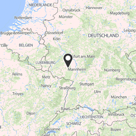 Veranstaltungsorte in Kartenansicht