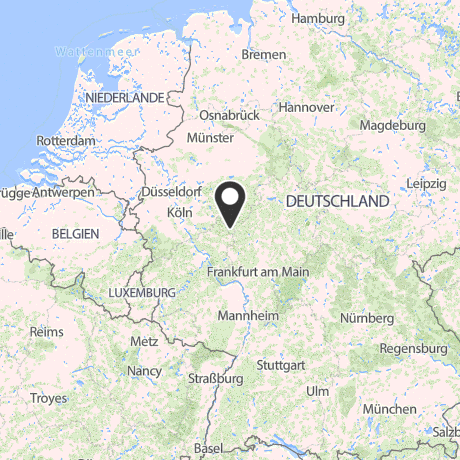 Veranstaltungsorte in Kartenansicht