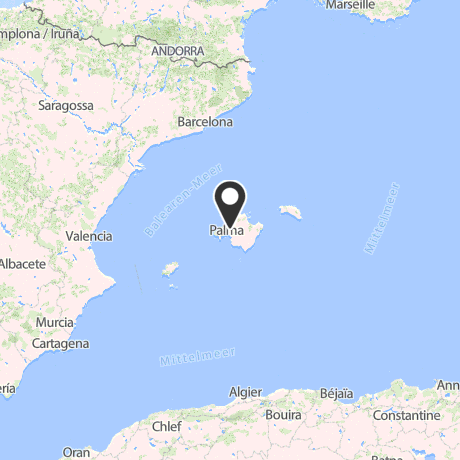 Veranstaltungsorte in Kartenansicht