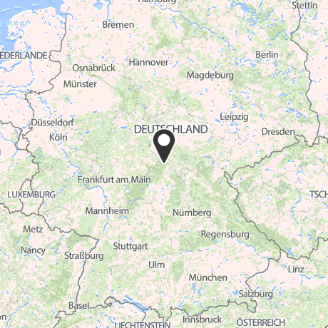 Veranstaltungsorte in Kartenansicht