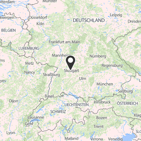 Veranstaltungsorte in Kartenansicht