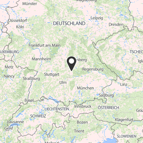 Veranstaltungsorte in Kartenansicht