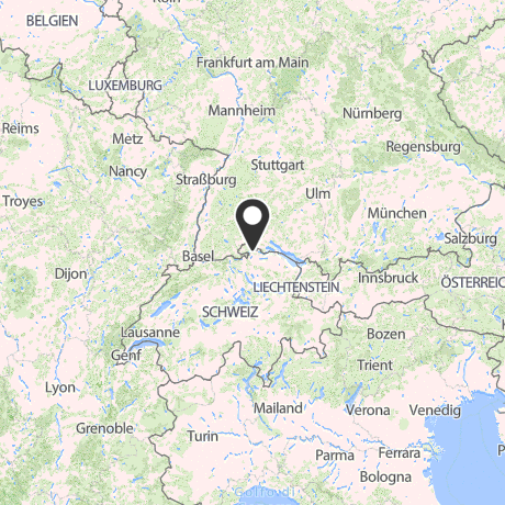 Veranstaltungsorte in Kartenansicht