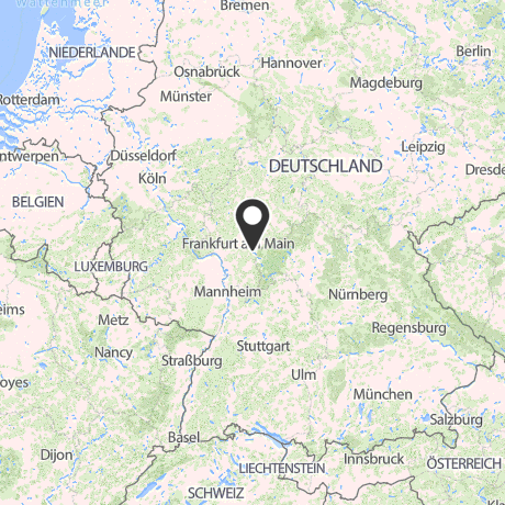 Veranstaltungsorte in Kartenansicht