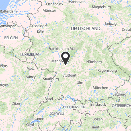 Veranstaltungsorte in Kartenansicht