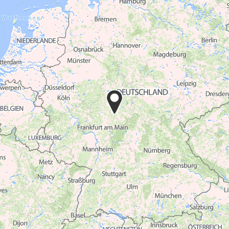 Veranstaltungsorte in Kartenansicht