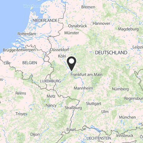 Veranstaltungsorte in Kartenansicht